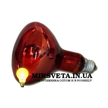 Лампа накаливания инфракрасная ИКЗК 220V 250W E27