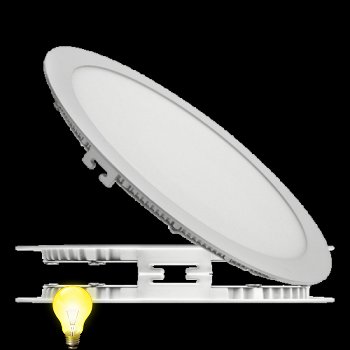 Светильник светодиодный встраиваемый (даунлайт)ЛЕД ДЕЛЬТА 12 Вт/840-020, 170 мм  