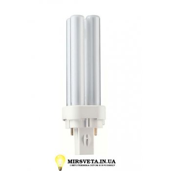 Лампа енерго сберегающая компактно люминесцентная PL-C  13W/830/2P Philips
